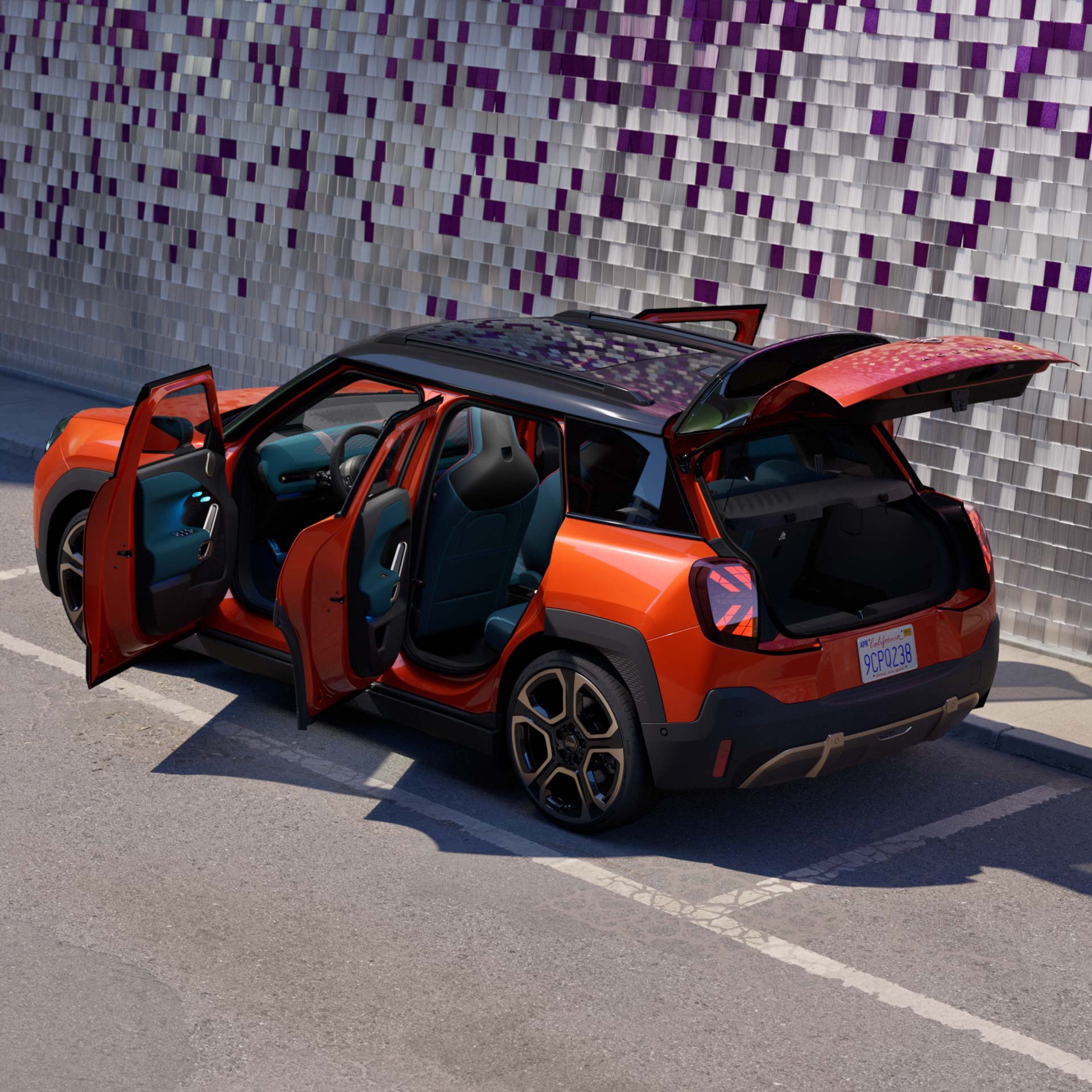 السيارة الكهربائية بالكامل MINI Aceman - تعدد الاستخدامات - المساحة والتنوع